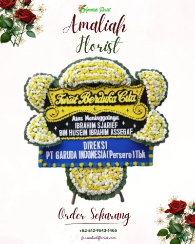 Papan Bunga Duka di Rajadesa